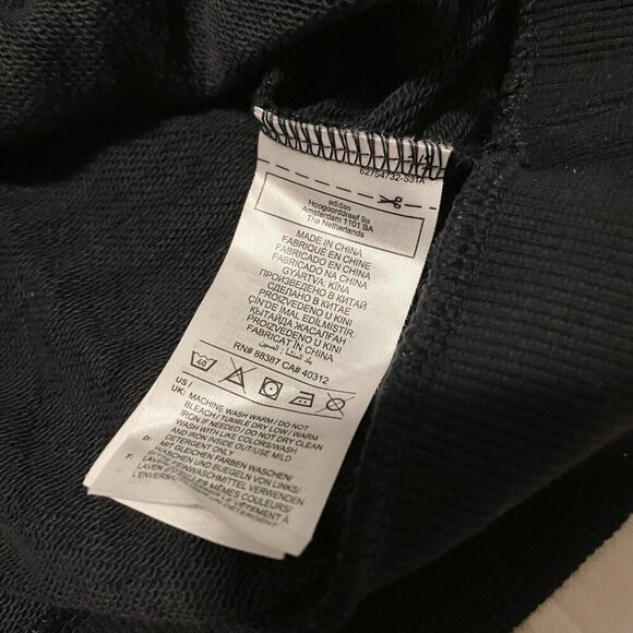 Adidas The Simpsons Homer Family Graphic Hoodie Black Sweater Hooded Mens Small - Picture 10 of 16